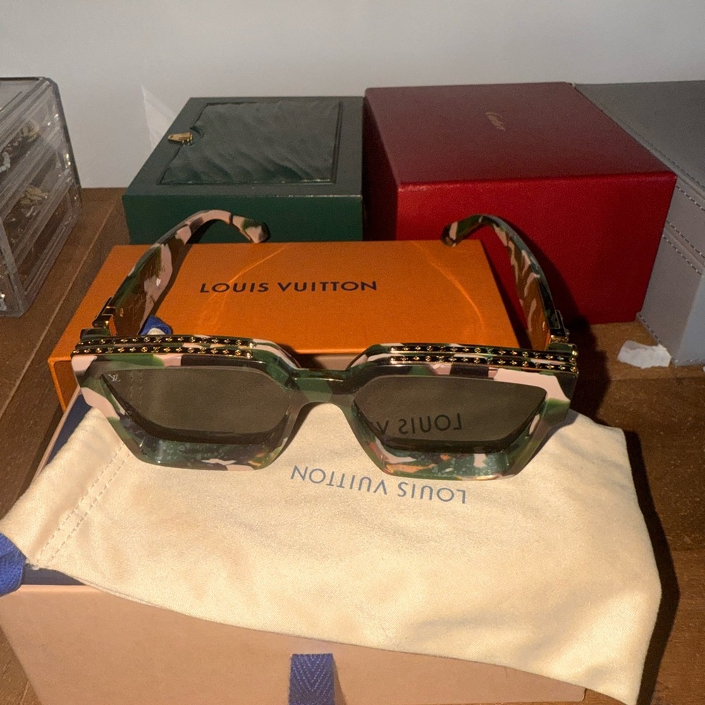 Louis Vuitton camo sunglasses